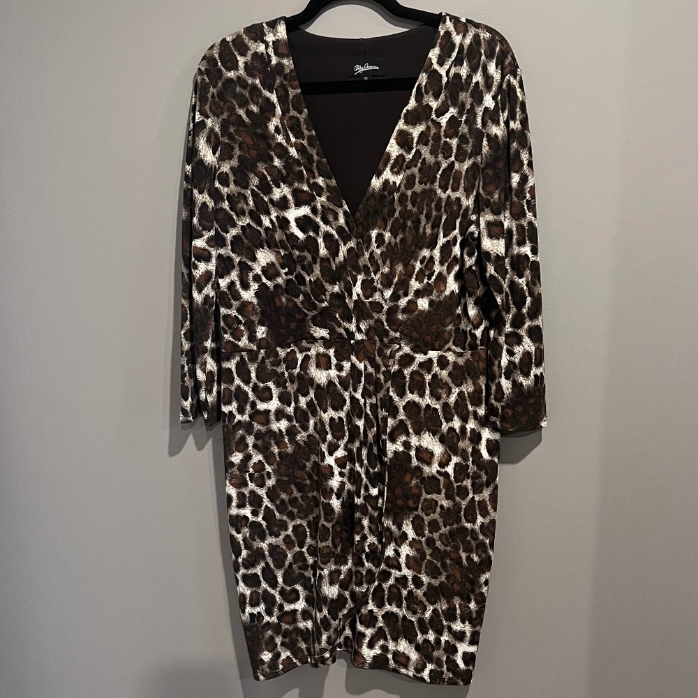 Oleg Cassini Wrap Dress